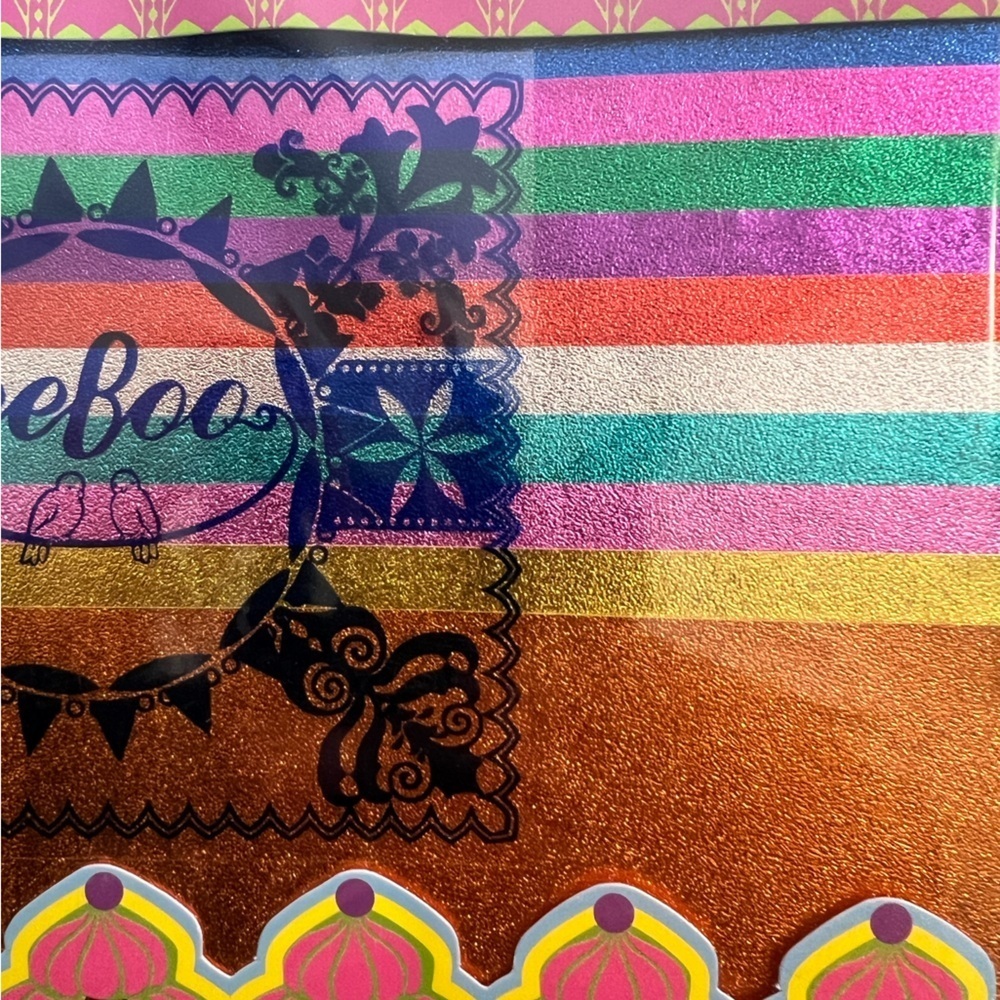 Eeboo Fancy Metallic Shimmer 20 Sheets Foil Craft Papers - Multicolor - Picture 4 of 8